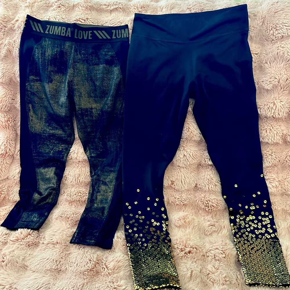 Zumba leggings lots M